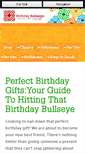Mobile Screenshot of birthdaybullseye.com